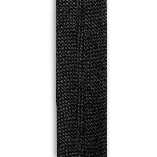 Single Fold Bias Tape 1" - Black