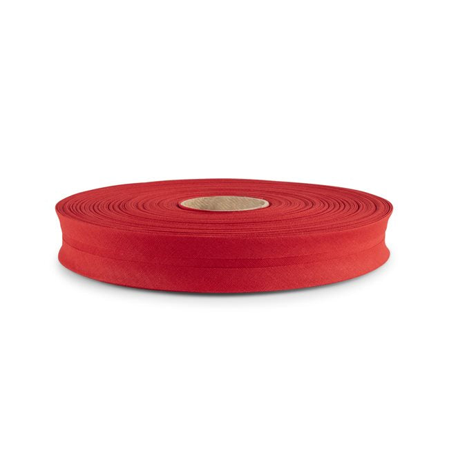 Single Fold Bias Tape 1" - Red