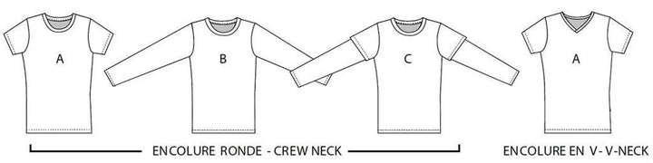 Pattern - Jalie - T-Shirts for Boys and Men
