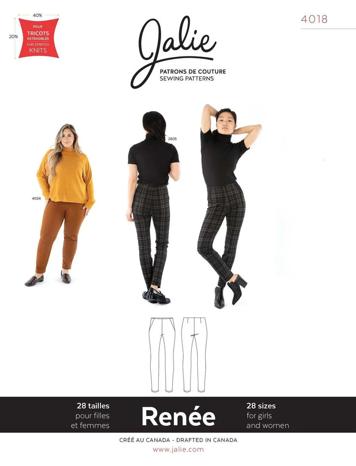 Pattern - Jalie - Renee Ponte Pants