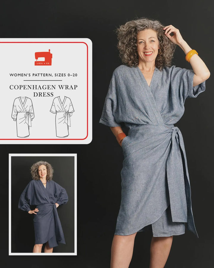 Pattern - Liesl + Co - Copenhagen Wrap Dress