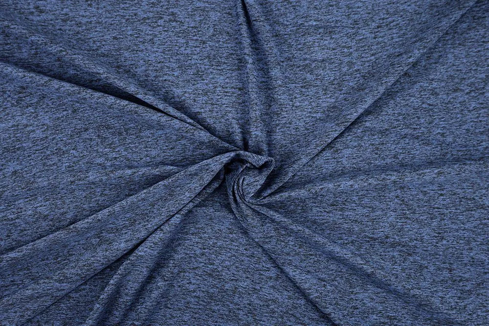 Activewear - Premium Yoga Stretch - Heathered Iris-Black