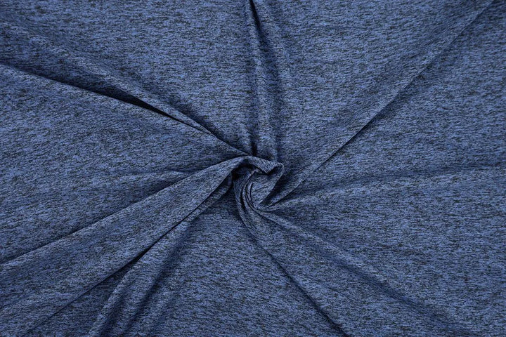 Activewear - Premium Yoga Stretch - Heathered Iris-Black