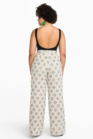 Closet Core Jenny Overalls & Trousers sewing pattern – wide leg pants and versatile dungarees with modern vintage style