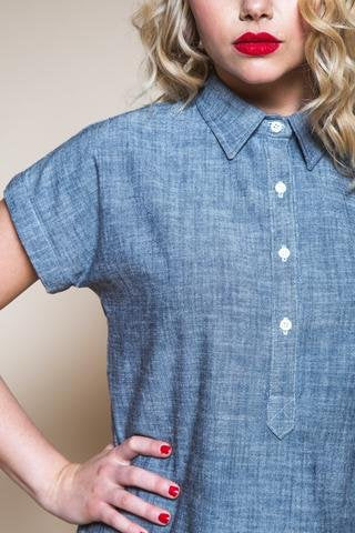 Closet Core Kalle Shirt & Shirtdress sewing pattern – versatile women’s shirt, tunic, and shirtdress design