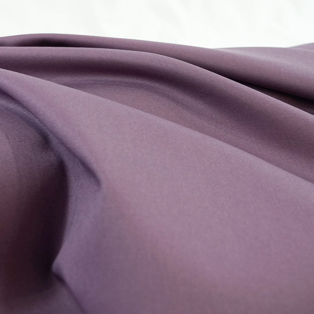 Chino Twill Lilac – 100% cotton medium weight fabric, 8.5 oz, 60 inches wide for sewing jackets, pants, and skirts
