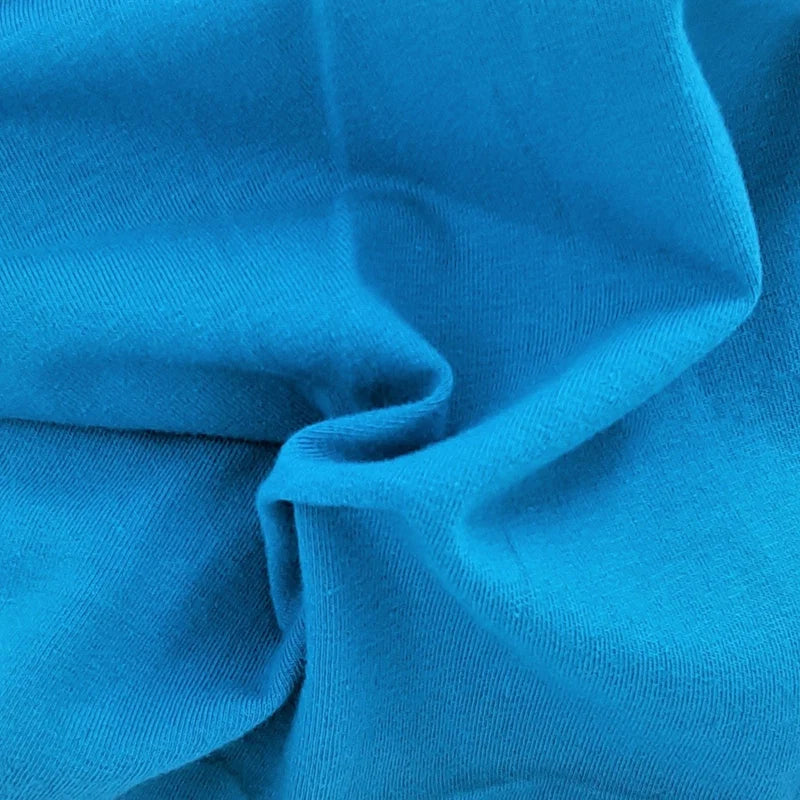 Jersey Knit - Cotton Spandex - 10 oz. - Old Cyan