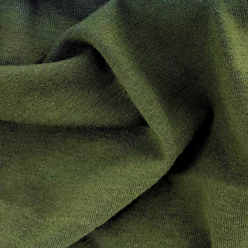 Jersey Knit - Cotton Spandex - 10 oz. - Olive
