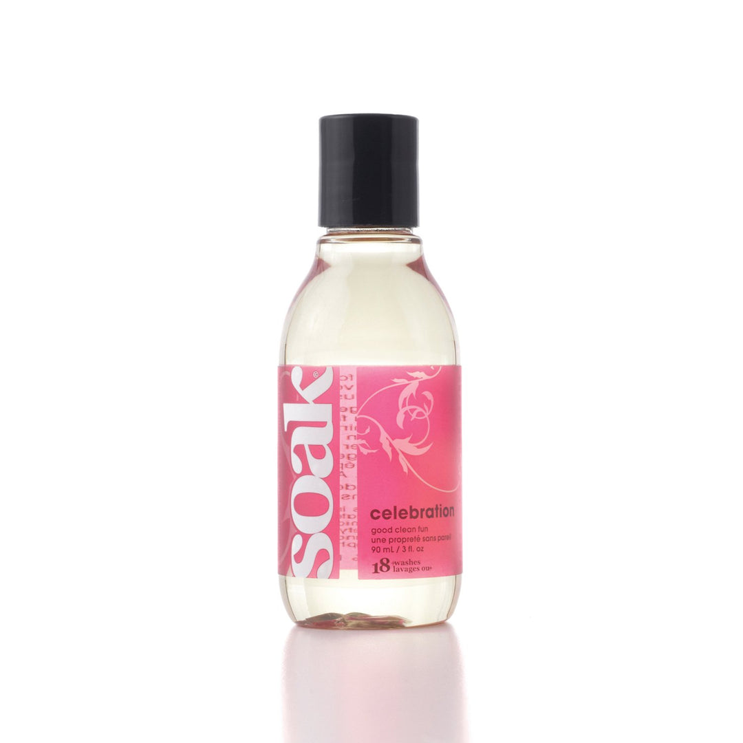 Travel-size Soak Laundry Wash - 3 oz eco-friendly no-rinse detergent for delicates in 7 scents