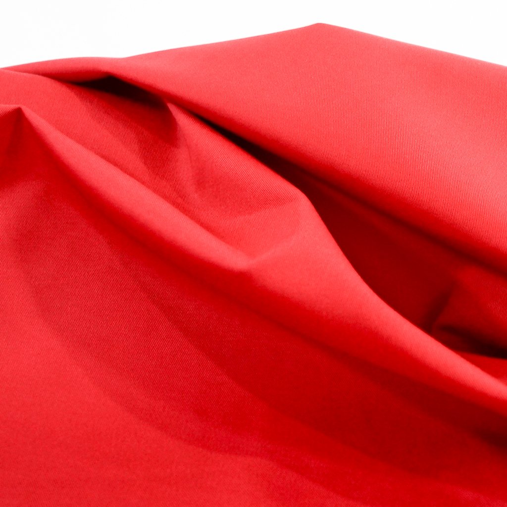 Chino Twill Tommy Berry Red – 100% cotton medium weight fabric, 8.5 oz, 60 inches wide for sewing jackets, pants, and skirts